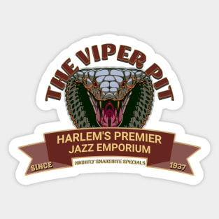 Viper Pit Jazz Emporium Sticker